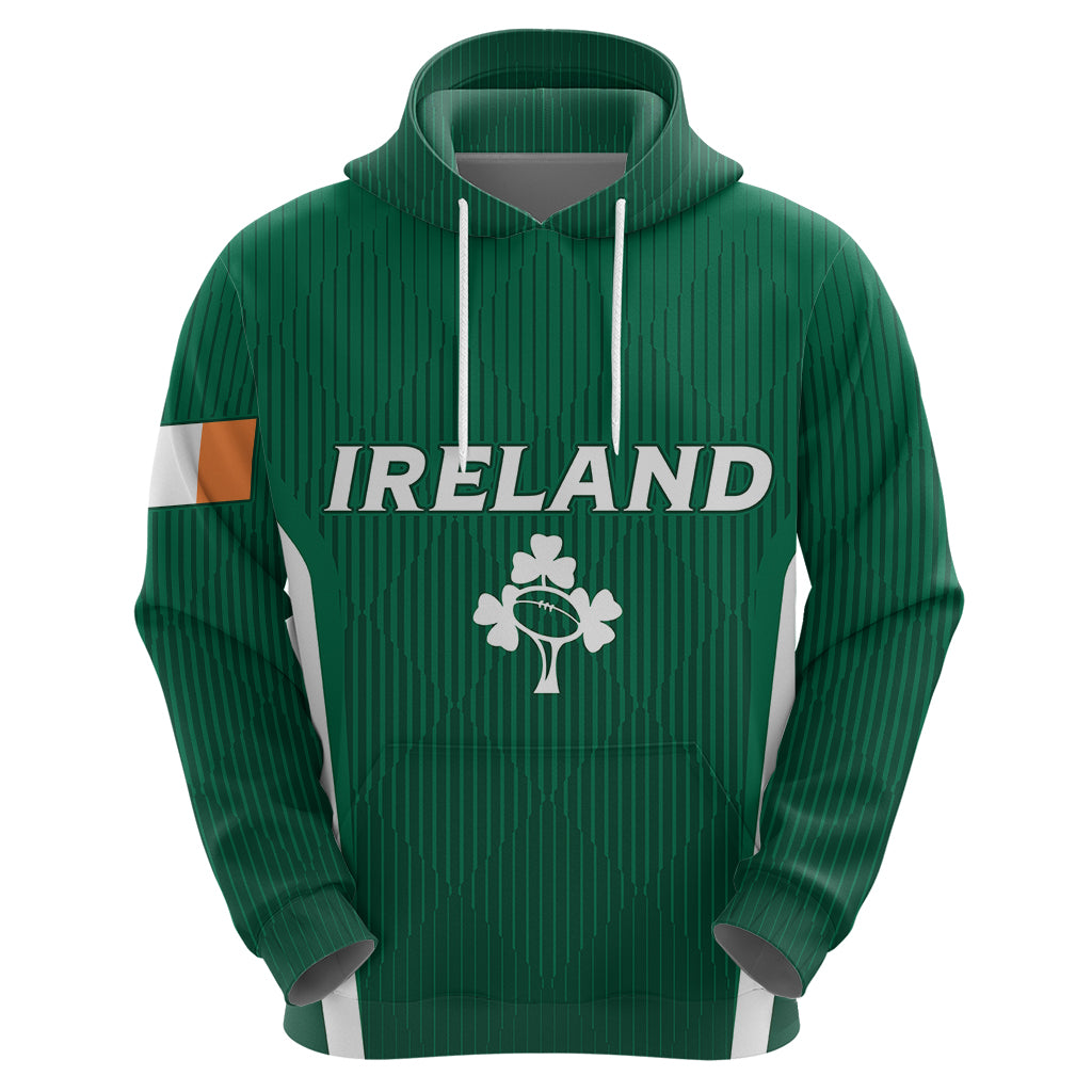 Personalised Ireland Rugby Hoodie World Cup 2023 GO Shamrocks - Wonder Print Shop