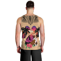 polynesian-men-tank-top-dog-lover-with-border-collie-sunset-at-the-beach
