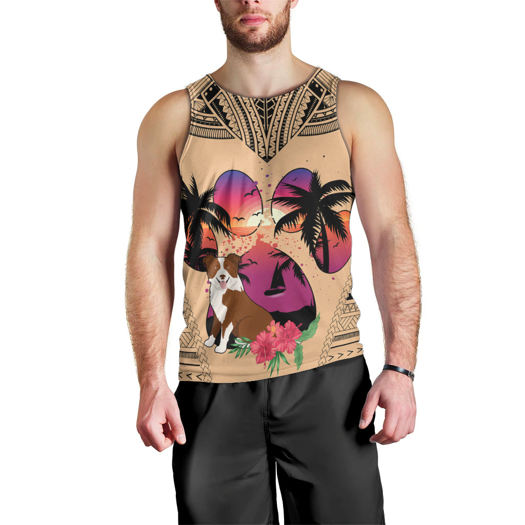 polynesian-men-tank-top-dog-lover-with-border-collie-sunset-at-the-beach