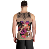 polynesian-men-tank-top-dog-lover-with-border-collie-sunset-at-the-beach-brown-ver