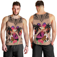 polynesian-men-tank-top-dog-lover-with-border-collie-sunset-at-the-beach-brown-ver