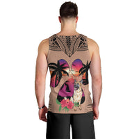 polynesian-men-tank-top-dog-lover-with-german-shepherd-sunset-at-the-beach-brown-ver