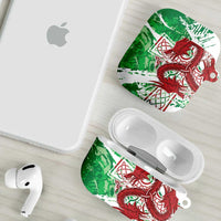 Wales Cymru Am Byth AirPods Case Celtic Dragon Triskelion - Wonder Print Shop
