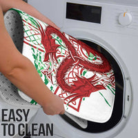 Wales Cymru Am Byth Bathroom Set Celtic Dragon Triskelion - Wonder Print Shop