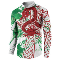 Wales Cymru Am Byth Button Sweatshirt Celtic Dragon Triskelion - Wonder Print Shop