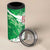 Wales Cymru Am Byth 4 in 1 Can Cooler Tumbler Celtic Dragon Triskelion - Wonder Print Shop