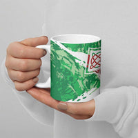 Wales Cymru Am Byth Ceramic Mug Celtic Dragon Triskelion - Wonder Print Shop