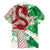 Wales Cymru Am Byth Family Matching Summer Maxi Dress and Hawaiian Shirt Celtic Dragon Triskelion - Wonder Print Shop
