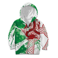 Wales Cymru Am Byth Kid Hoodie Celtic Dragon Triskelion - Wonder Print Shop