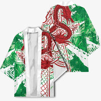 Wales Cymru Am Byth Kimono Celtic Dragon Triskelion - Wonder Print Shop