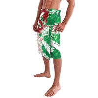 Wales Cymru Am Byth Lavalava Celtic Dragon Triskelion - Wonder Print Shop