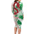 Wales Cymru Am Byth Long Sleeve Bodycon Dress Celtic Dragon Triskelion - Wonder Print Shop