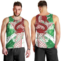 Wales Cymru Am Byth Men Tank Top Celtic Dragon Triskelion - Wonder Print Shop