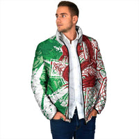 Wales Cymru Am Byth Padded Jacket Celtic Dragon Triskelion - Wonder Print Shop