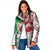Wales Cymru Am Byth Padded Jacket Celtic Dragon Triskelion - Wonder Print Shop