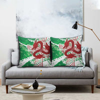 Wales Cymru Am Byth Pillow Cover Celtic Dragon Triskelion - Wonder Print Shop