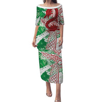 Wales Cymru Am Byth Puletasi Celtic Dragon Triskelion - Wonder Print Shop