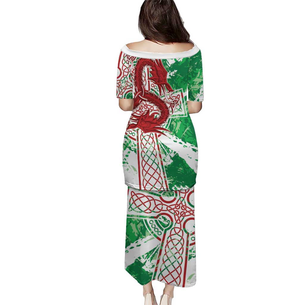 Wales Cymru Am Byth Puletasi Celtic Dragon Triskelion - Wonder Print Shop