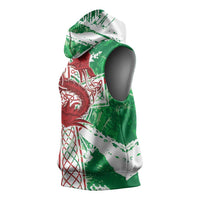 Wales Cymru Am Byth Sleeveless Hoodie Celtic Dragon Triskelion - Wonder Print Shop