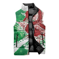 Wales Cymru Am Byth Sleeveless Puffer Jacket Celtic Dragon Triskelion - Wonder Print Shop