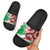 Wales Cymru Am Byth Slide Sandals Celtic Dragon Triskelion - Wonder Print Shop