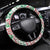 Wales Cymru Am Byth Steering Wheel Cover Celtic Dragon Triskelion - Wonder Print Shop