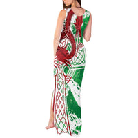 Wales Cymru Am Byth Tank Maxi Dress Celtic Dragon Triskelion - Wonder Print Shop