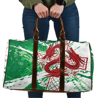 Wales Cymru Am Byth Travel Bag Celtic Dragon Triskelion - Wonder Print Shop