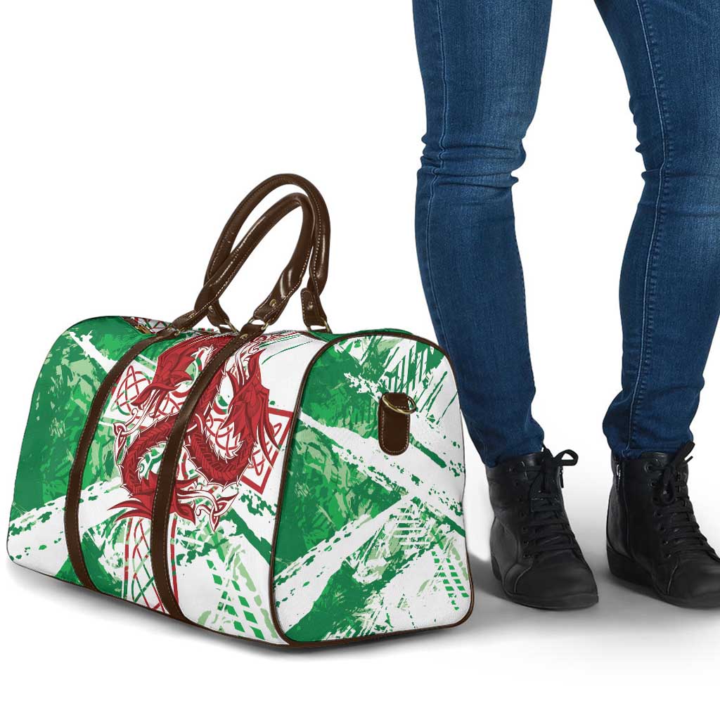 Wales Cymru Am Byth Travel Bag Celtic Dragon Triskelion - Wonder Print Shop