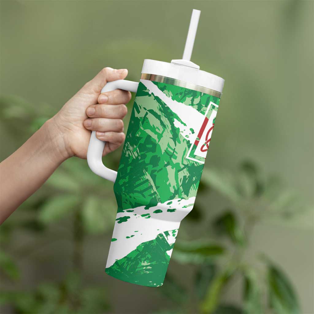 Wales Cymru Am Byth Tumbler With Handle Celtic Dragon Triskelion - Wonder Print Shop