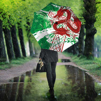 Wales Cymru Am Byth Umbrella Celtic Dragon Triskelion - Wonder Print Shop