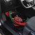 Kenya Mashujaa Day Personalized Car Mats Lion Warrior with Masai Shield LT7 - Wonder Print Shop