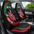 Kenya Mashujaa Day Personalized Car Seat Cover Lion Warrior with Masai Shield LT7 - Wonder Print Shop