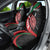 Kenya Mashujaa Day Personalized Car Seat Cover Lion Warrior with Masai Shield LT7 - Wonder Print Shop