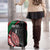 Kenya Mashujaa Day Personalized Luggage Cover Lion Warrior with Masai Shield - Wonder Print Shop