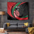 Kenya Mashujaa Day Personalized Tapestry Lion Warrior with Masai Shield - Wonder Print Shop