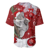 Australia Christmas Baseball Jersey Santa Koala Ver02 LT7 - Wonder Print Shop