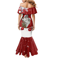 Australia Christmas Family Matching Mermaid Dress and Hawaiian Shirt Santa Koala Ver02 LT7 - Wonder Print Shop