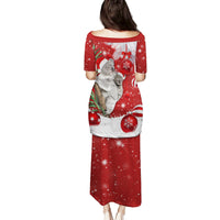 Australia Christmas Family Matching Puletasi Dress and Hawaiian Shirt Santa Koala Ver02 - Wonder Print Shop