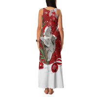 Australia Christmas Family Matching Tank Maxi Dress and Hawaiian Shirt Santa Koala Ver02 - Wonder Print Shop