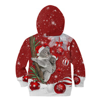 Australia Christmas Kid Hoodie Santa Koala Ver02 - Wonder Print Shop