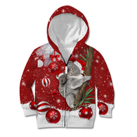 Australia Christmas Kid Hoodie Santa Koala Ver02 - Wonder Print Shop