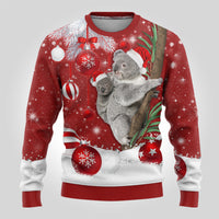 Australia Christmas Ugly Christmas Sweater Santa Koala Ver02 - Wonder Print Shop