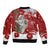 Australia Christmas Sleeve Zip Bomber Jacket Santa Koala Ver02 - Wonder Print Shop