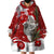 Australia Christmas Wearable Blanket Hoodie Santa Koala Ver02 - Wonder Print Shop