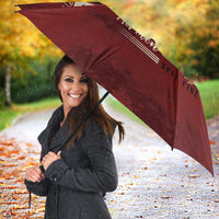 Tuskegee Airmen Spit Fire 477th Umbrella Crimson Grunge - Wonder Print Shop