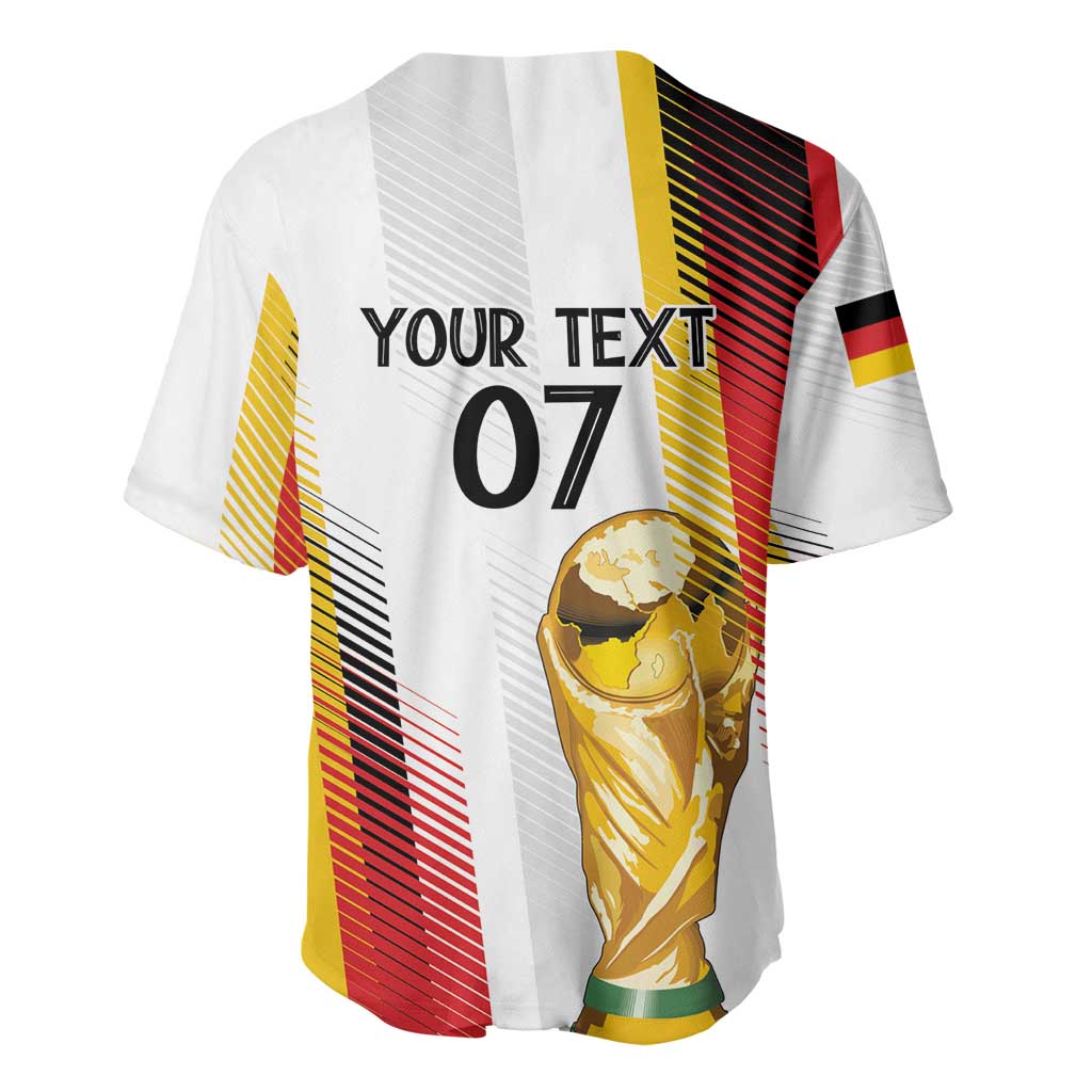 Germany Custom WC2026 Die Nationalelf Baseball Jersey - Wonder Print Shop
