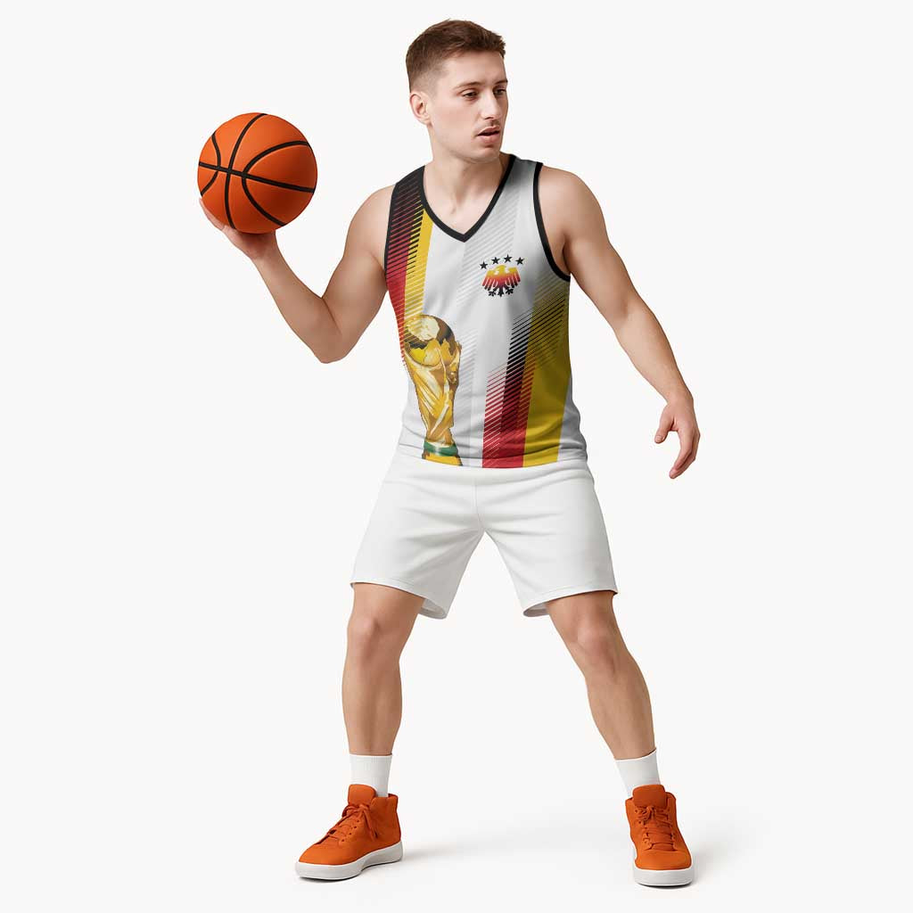 Germany Custom WC2026 Die Nationalelf Basketball Jersey - Wonder Print Shop