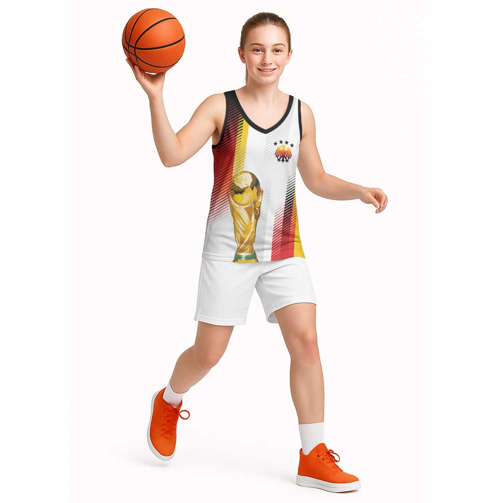 Germany Custom WC2026 Die Nationalelf Basketball Jersey - Wonder Print Shop