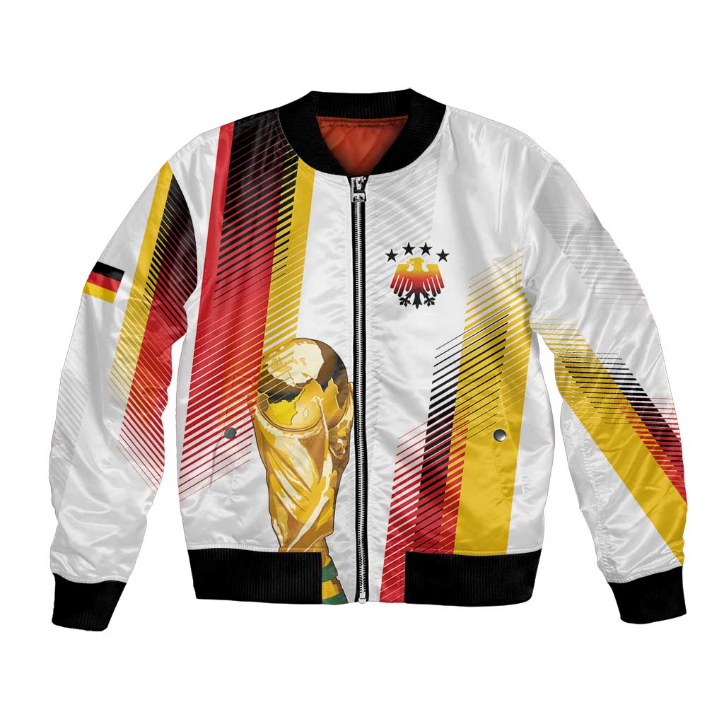 Germany Custom WC2026 Die Nationalelf Bomber Jacket - Wonder Print Shop